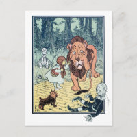 Vintage Wizard of Oz Characters, Yellow Brick Road