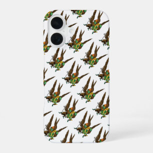 Vintage Wizard of Oz, Dorothy, Evil Flying Monkeys iPhone 16 Case