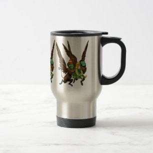 Vintage Wizard of Oz, Dorothy, Evil Flying Monkeys Travel Mug