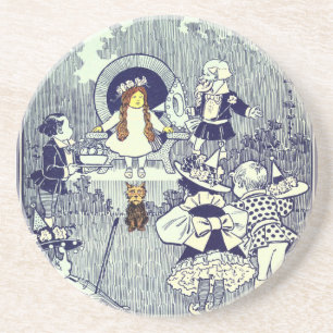 Vintage Wizard of Oz, Dorothy Meets the Munchkins Coaster