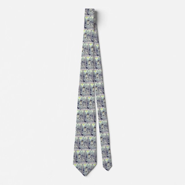 Vintage Wizard of Oz, Dorothy Meets the Munchkins Tie (Front)