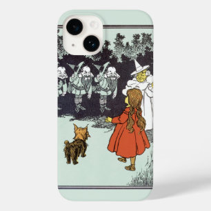 Vintage Wizard of Oz Dorothy Toto Glinda Munchkins Case-Mate iPhone 14 Case