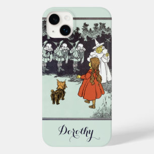 Vintage Wizard of Oz Dorothy Toto Glinda Munchkins Case-Mate iPhone 14 Plus Case