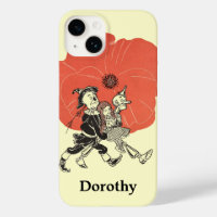 Vintage Wizard of Oz, Dorothy with Poppy Flowers
