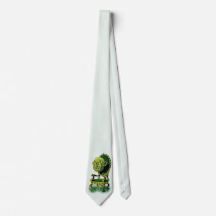 Vintage Wizard of Oz, Grumpy Wizard Emerald Throne Tie