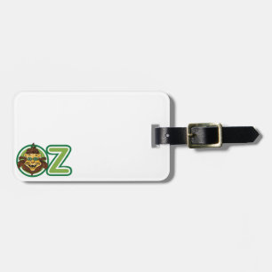 Vintage Wizard of Oz, Lion in the Letter O Luggage Tag
