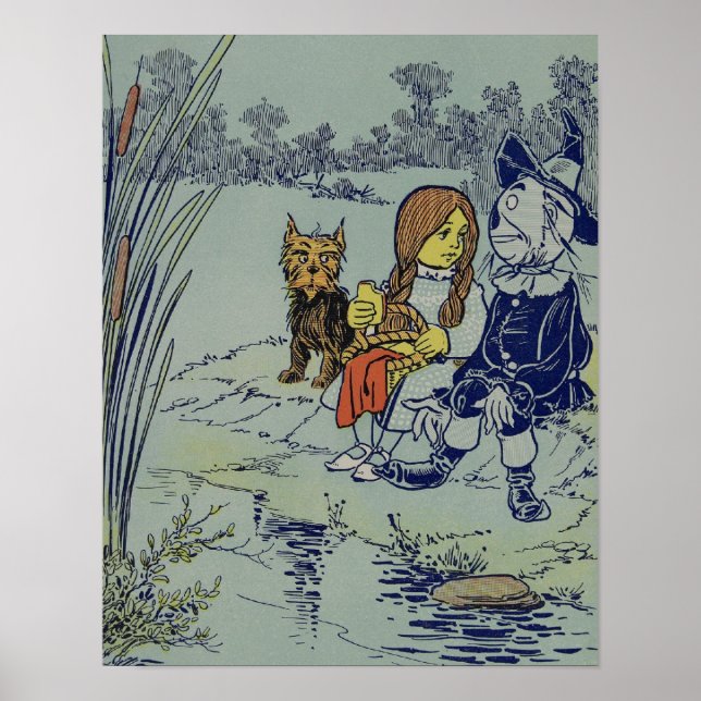 Vintage Wizard of Oz Poster (Front)