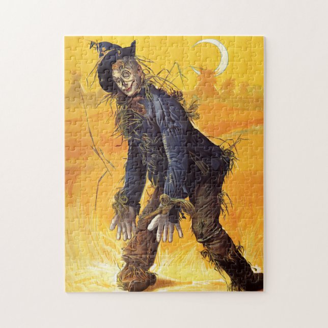 Vintage Wizard of Oz Scarecrow Jigsaw Puzzle (Vertical)