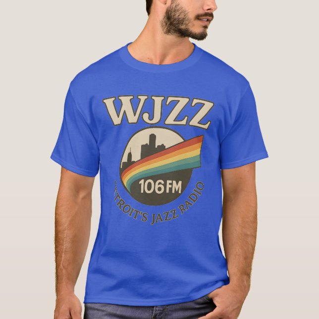 Vintage WJZZ 106 FM T-Shirt (Front)