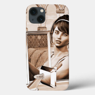 Vintage Woman iPhone 13 Case