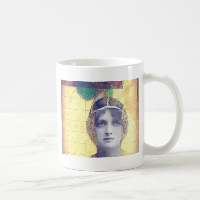 Vintage Woman Coffee Mug (Right)
