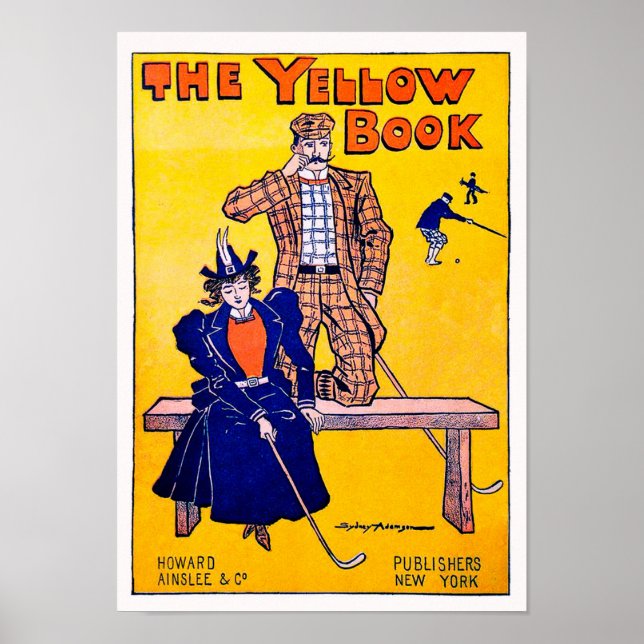 Vintage Woman Golfer Print (Front)