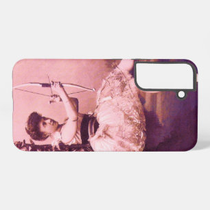 Vintage Woman in Cupid Costume Samsung Galaxy Case