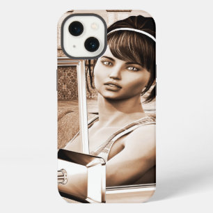 Vintage Woman iPhone Case
