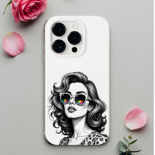Vintage Woman iPhone/iPad Case   Glamorous 