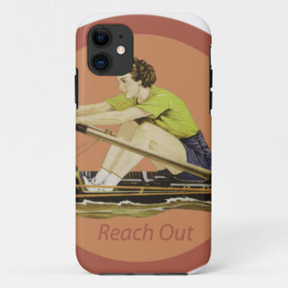 Vintage Woman Rower iPhone 11 Case