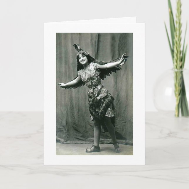 Vintage Woman - What is Normal?, Card (Front)