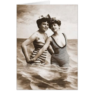 Vintage Women in the Sea
