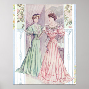 Vintage Women Poster