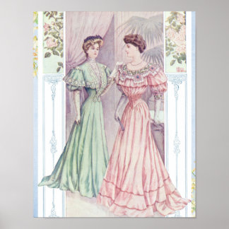 Vintage Women Poster