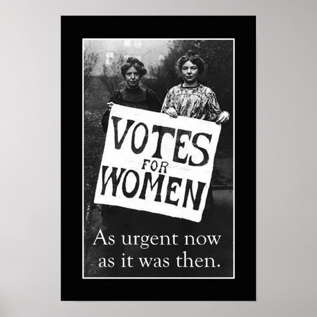Vintage Women Vote Poster 2 (Front)