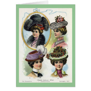 Vintage Women Wearing Hats