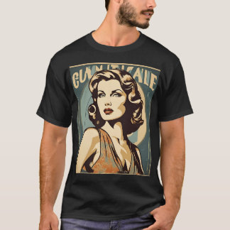 "Vintage Women's Poster T-Shirt