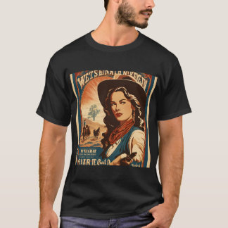 "Vintage Women's Poster T-Shirt, 1990's Shirts
