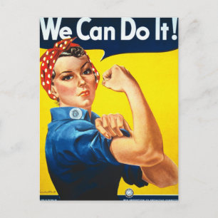 Vintage Womens Rights Ad Postcard