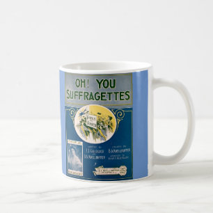 Vintage Women's Voting Rights: Suffragettes Mug