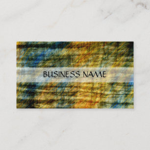 Vintage Wood Art Business Card
