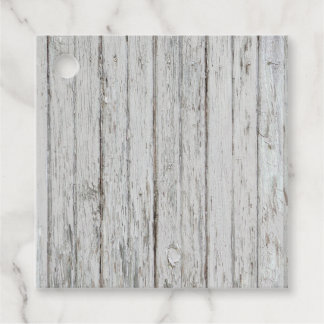Vintage Wood Background Favour Tags