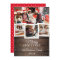 Vintage Wood & Snow | Holiday 4-Photo Card