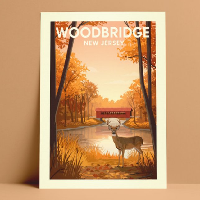 Vintage Woodbridge New Jersey Postcard (Creator Uploaded)
