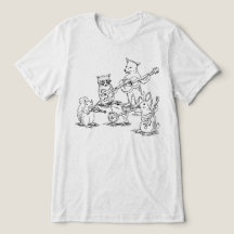 Vintage Woodland Animal Acoustic Folk Band