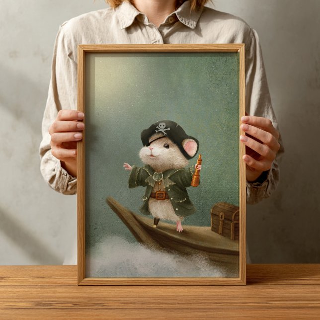 Vintage Woodland Animals Nursery Poster (Creator Uploaded)