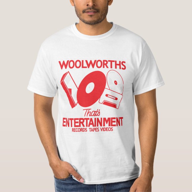Vintage - Woolworths - Men's T'shirt T-Shirt (Front)