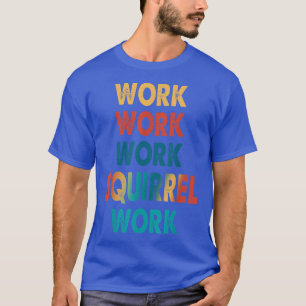 Vintage Work Adhd Autism Mental Health Awareness S T-Shirt