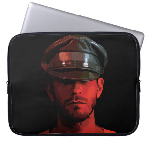 Vintage Worker: Chivalry and Elegance Laptop Sleeve