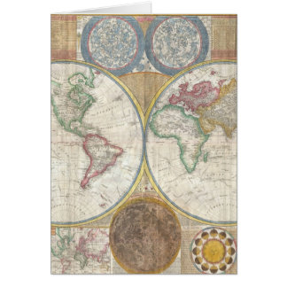 Vintage WORLD MAP
