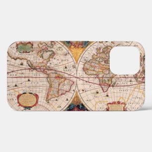 Vintage World Map Circa 1600 Case-Mate iPhone Case