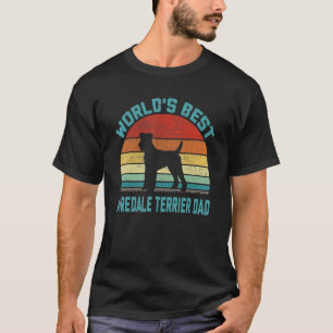 Vintage World's Best Best Airedale Terrier Dad Do T-Shirt