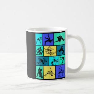 Vintage Wrestling Wrestler Fighter MMA Martial Coffee Mug