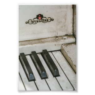 Vintage Wulitzer Electric Piano Photo Print
