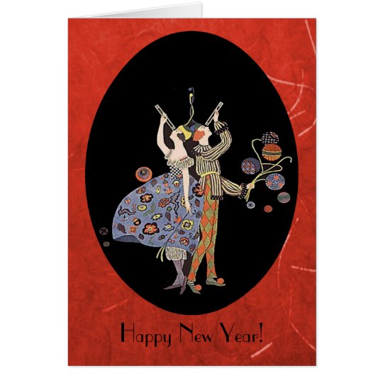 Vintage WW1 Art Deco Party Custom Card