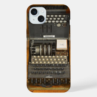 Vintage WWII German Enigma iPhone 15 Plus Case