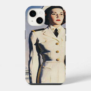 Vintage WWII Navy Nurse iPhone Case