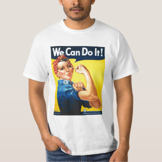 Vintage WWII poster we can do it T-Shirt