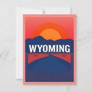 Vintage Wyoming Postcard