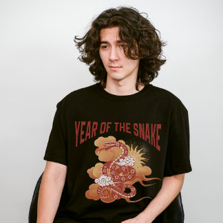 Vintage Year of the Snake, Chinese Zodiac, Lunar T-Shirt